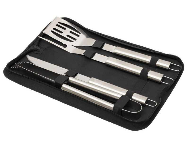 Home GRT09 BBQ készlet táskában, 4 db-os