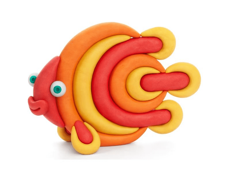 Hey Clay 1-es gyurma szett - Diszkóhal (50125CEE)