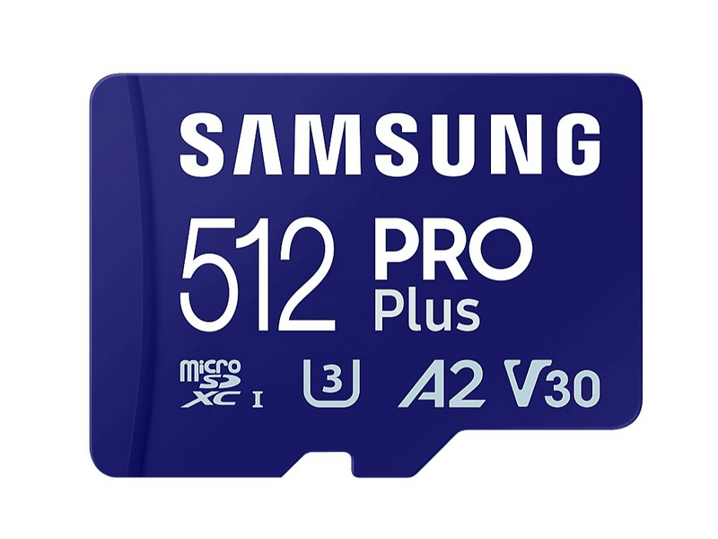 Samsung MB-MD512SA/EU Pro Plus microSD kártya, 512GB