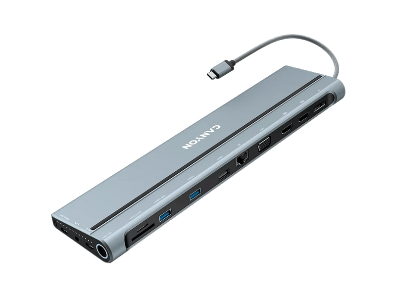 Canyon DS-90 14in1 USB-C dokkoló (CNS-HDS90)