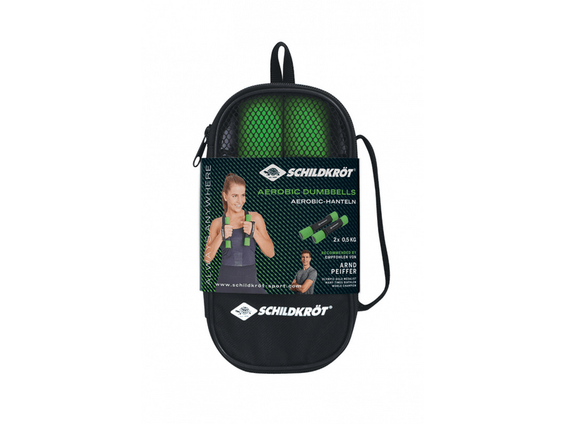 Schildkröt Aerobic súlyzó fogantyúval, 2x 0,5 kg (40146)