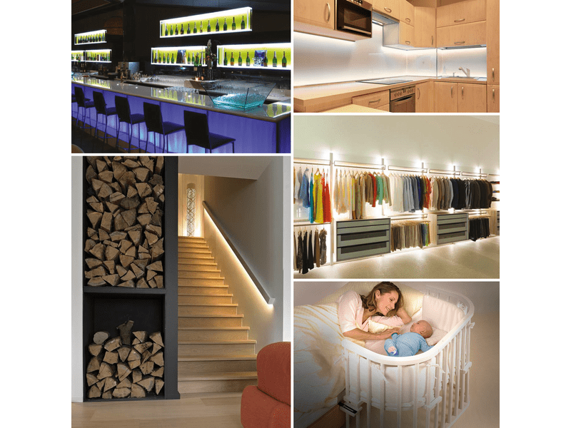 Phenom 55855 Elemes LED szalag mozgásérzékelővel, 1 m