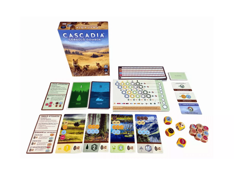 Cascadia – Gördülő dombok Társasjáték (10006)
