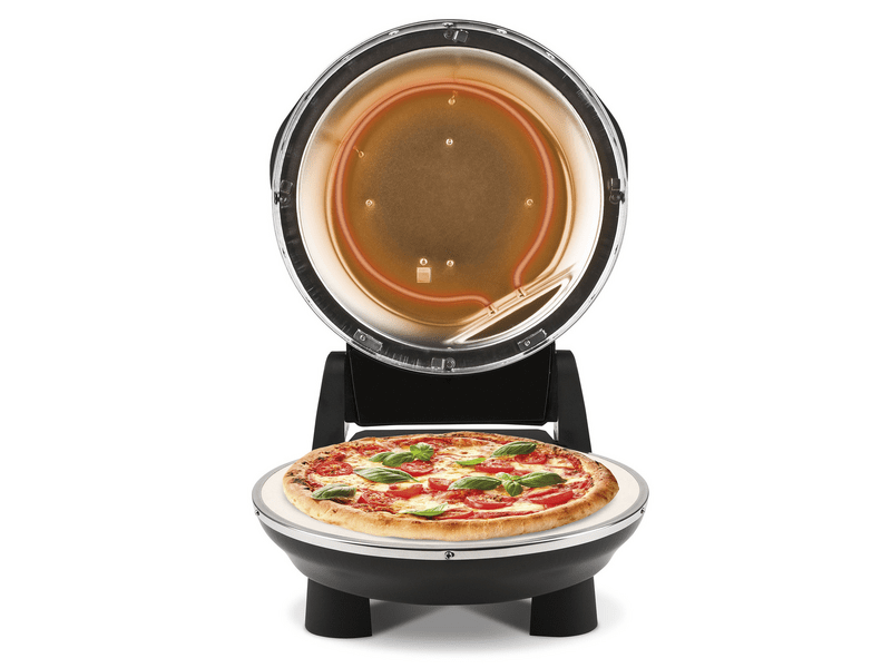 G3Ferrari G1003210 Pizzeria Snack Napoletana Pizzasütő, fekete