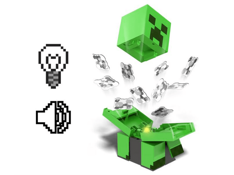 Minecraft Exploding RC Távirányítós Creeper (HRR48)