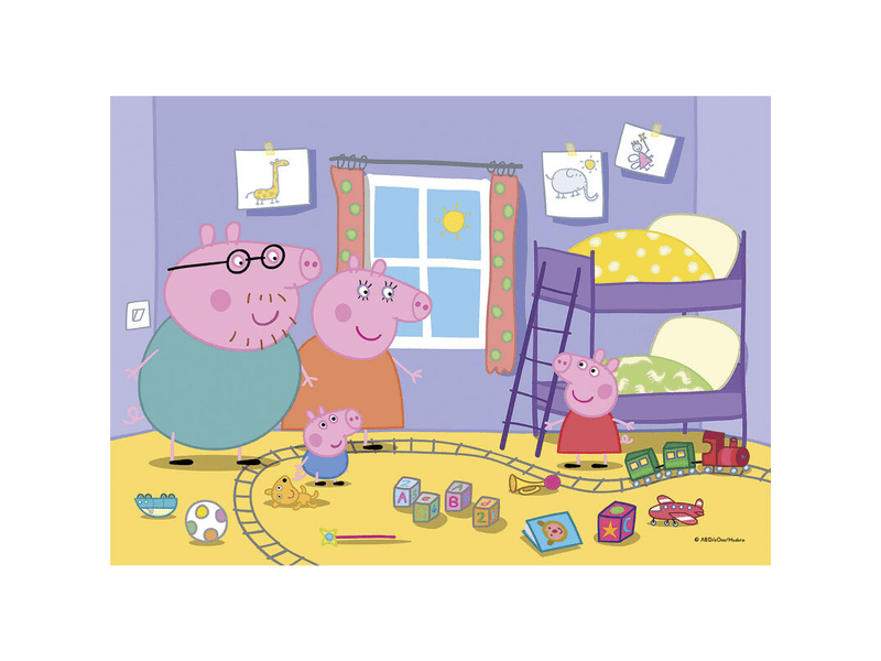 Clementoni Peppa malac Puzzle, 2 x 20 db (24778)