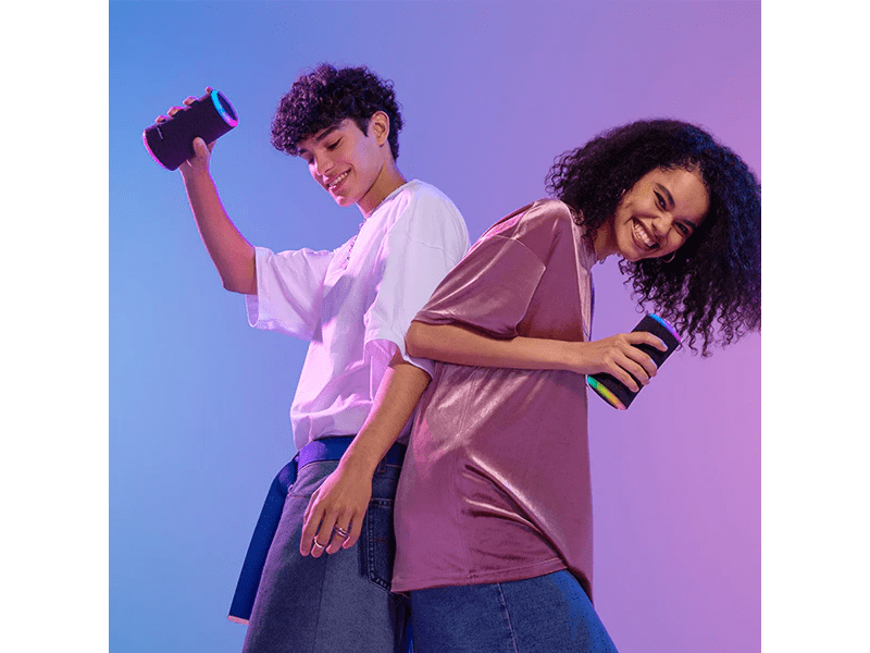 Anker Soundcore Flare II Bluetooth hangszóró, kék (A3165G31)