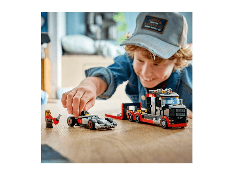 LEGO® City F1®-es kamion egy F1®-es Audi versenyautóval (60493)