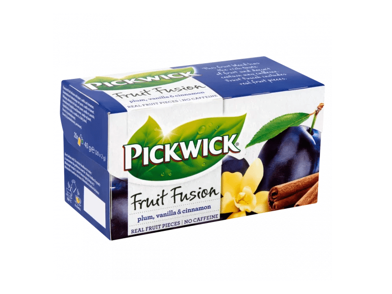 Pickwick Fruit Fusion Szilva-Fahéj tea, 20 db
