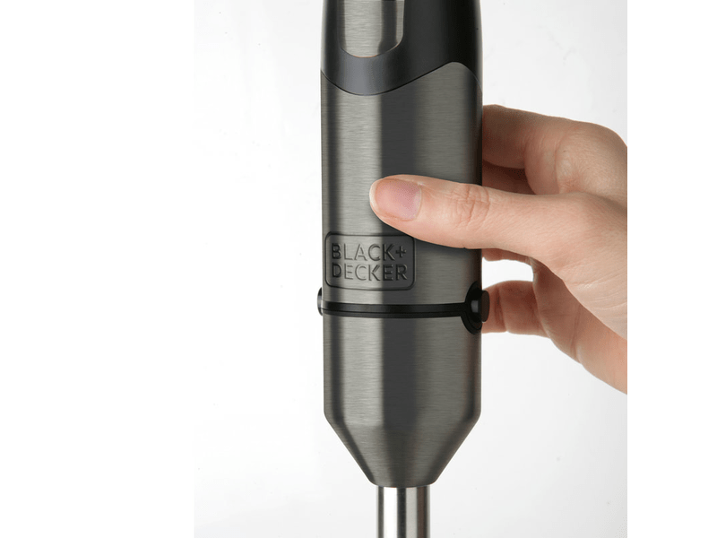 Botmixer 1000W,rozsdamentes,fekete