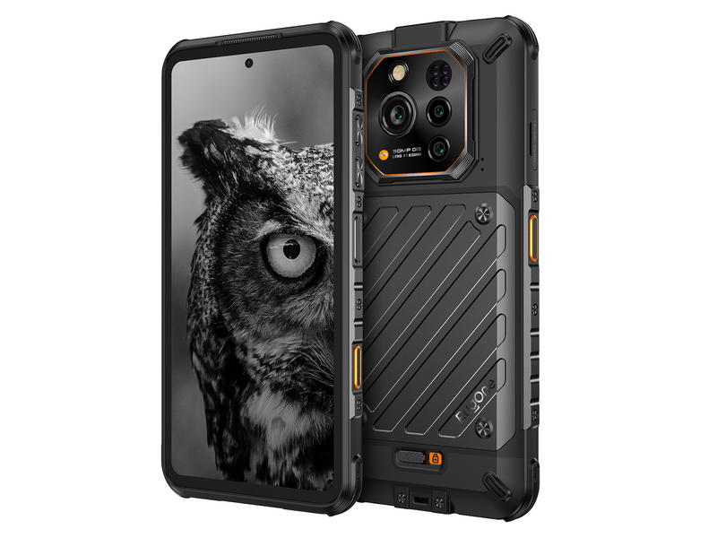 Ulefone Rugone Xever 7 5G 12/512GB Okostelefon, fekete