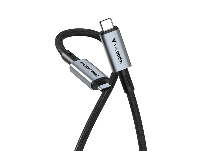 Verbatim Sync & Charge 240W USB-C Kábel, 120 cm (31847)