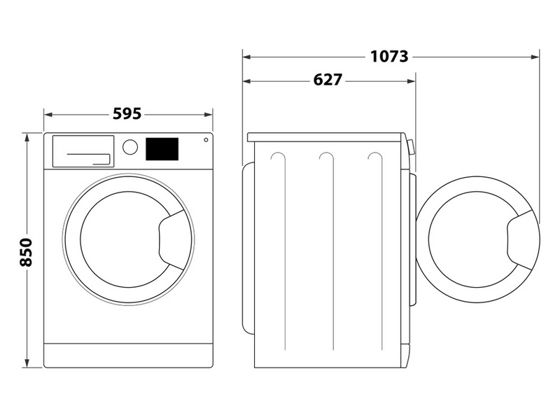 Whirlpool FFB 9489 BV HU perilica rublja s prednjim punjenjem