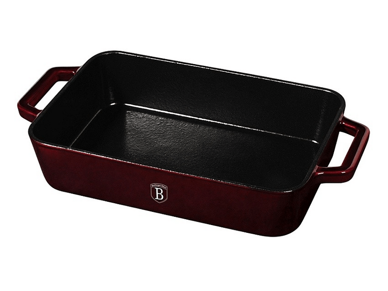 Berlinger BH-6500 Lijevani pleh za pečenje, 30 cm, bordo