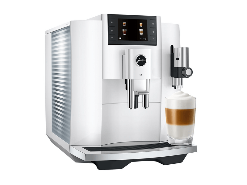 Jura E8 (EC) Automatski aparat za kavu, bijeli (15585)