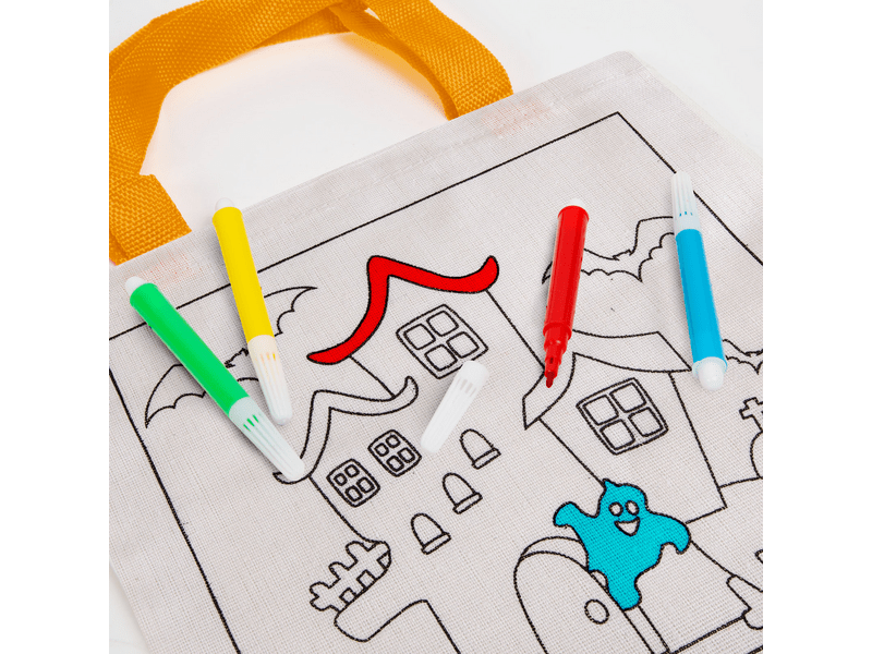 Family 57318B Színezhető ajándéktáska - kastély