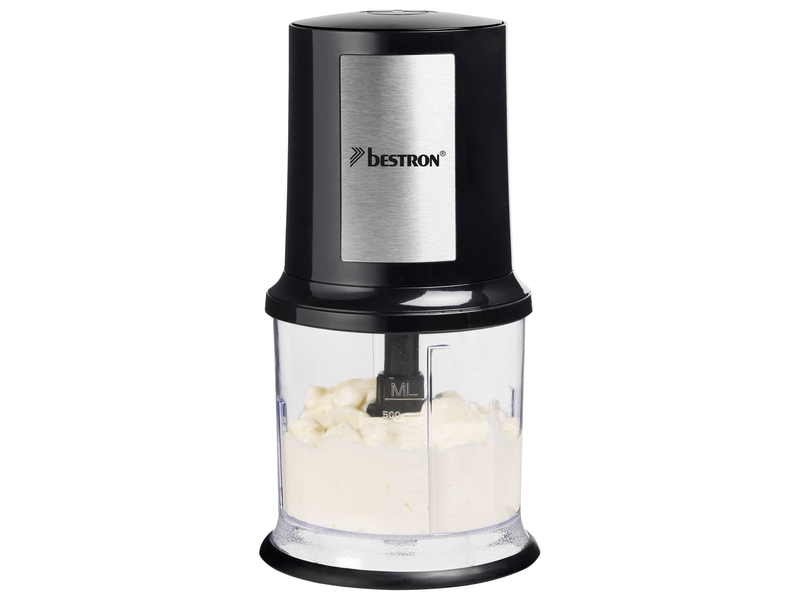 Bestron AKC200 Ételaprító, fekete/inox