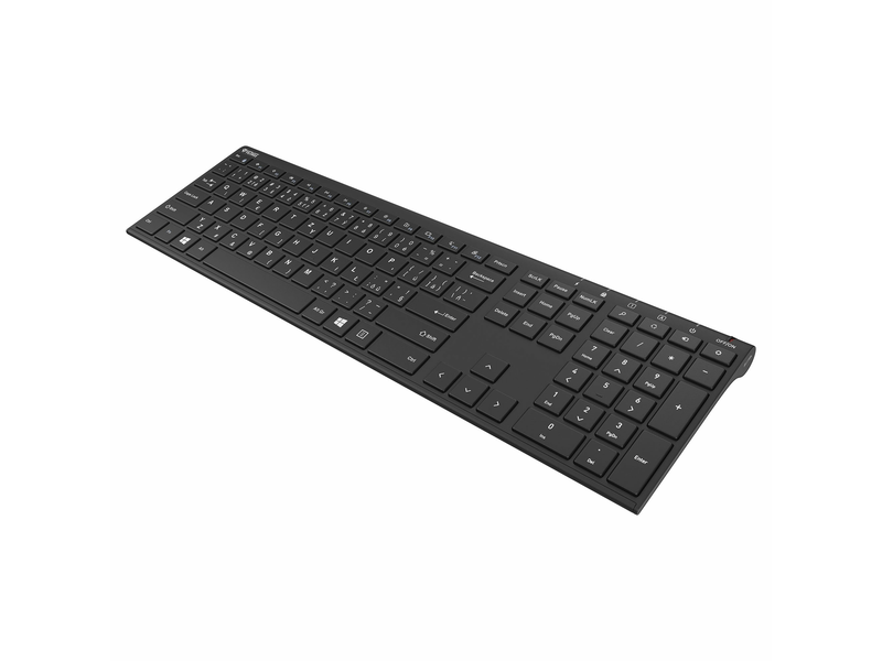 Yenkee YKB 2000 CSBK TRIM bežična tipkovnica, crna