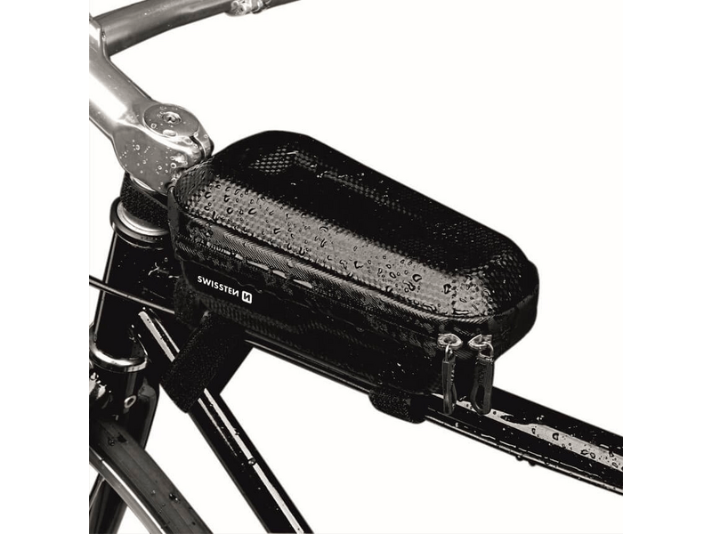 Swissten vízálló kerékpáros keményborítású táska, XL (65020300)