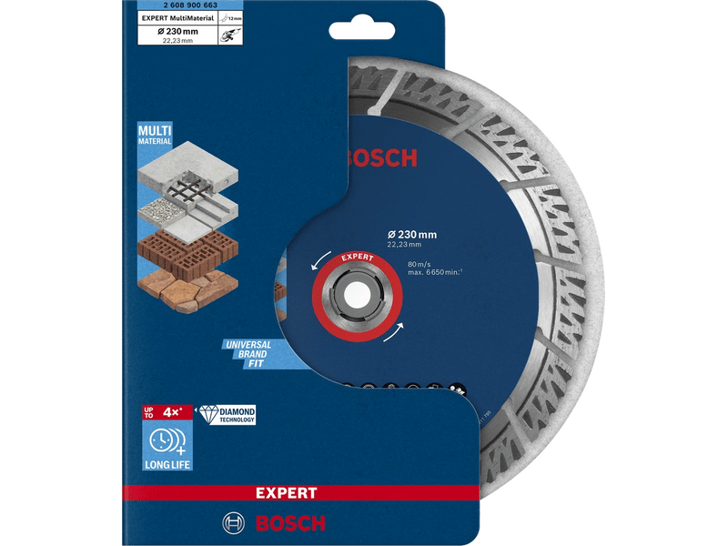 Bosch EXPERT MultiMaterial gyémánt vágótárcsa (2608900663)