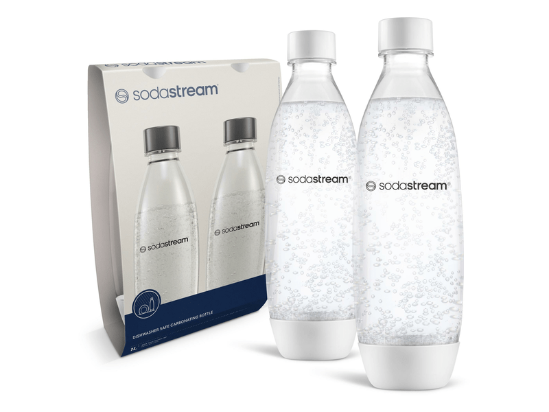 SodaStream Fuse White 1L-es palack, 2 db