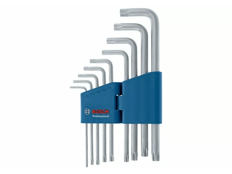 Bosch Professional Torx imbuszkulcskészlet, 9 db (1600A01TH4)