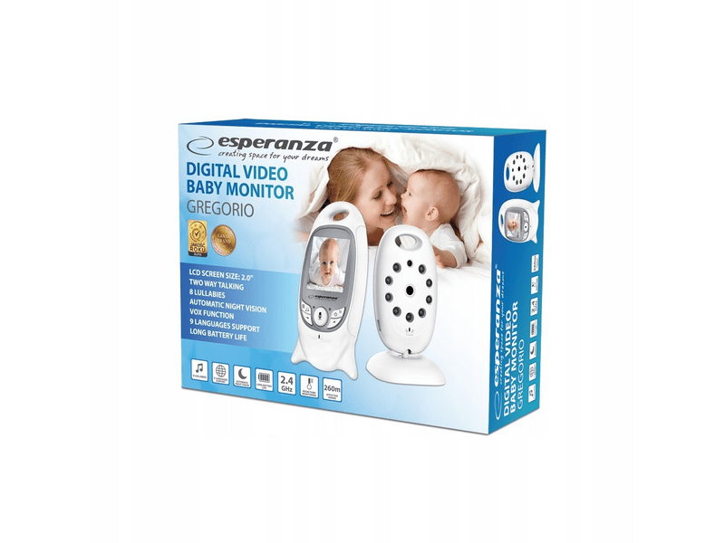 Esperanza Gregorio EHM001 Digitális babamonitor