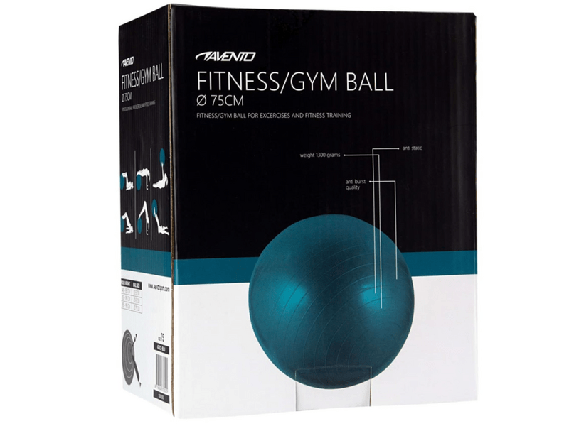 Avento ABS Gym Ball gimnasztika labda, 75 cm, kék (21739)