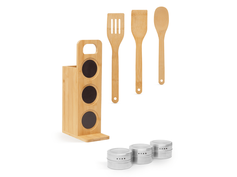 Bewello BW1007 Mágneses fűszertartó + eszköz szett