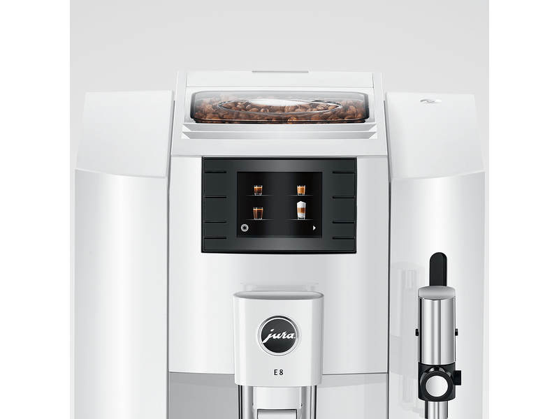 Jura E8 Automata kávéfőző, fehér
