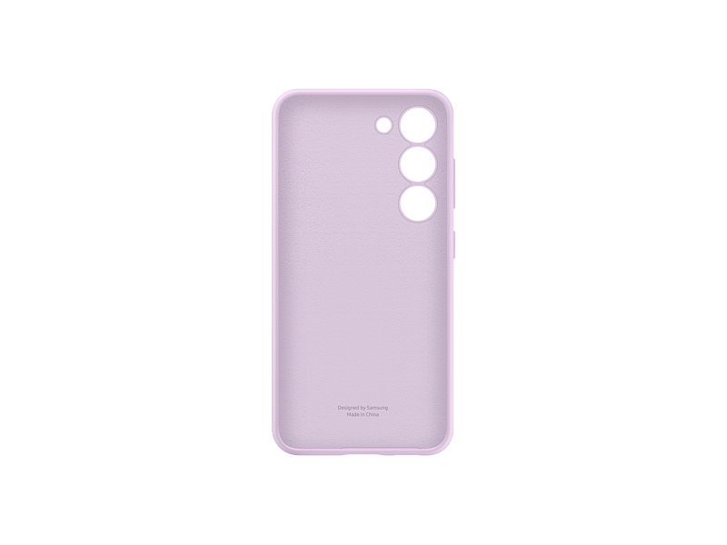 Galaxy S23 Silicone Case, Lilac