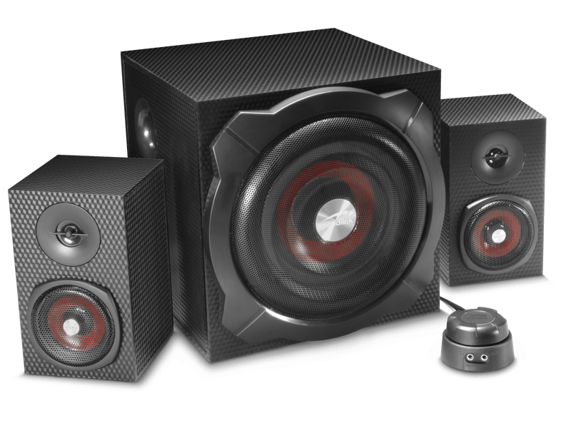 SpeedLink GravityCarbon 2.1 hangszóró rendszer (SL-820008-BK)
