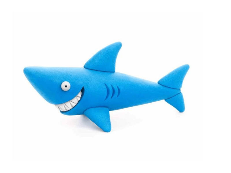 Hey Clay 1-es gyurma szett - Cápa (50123CEE)