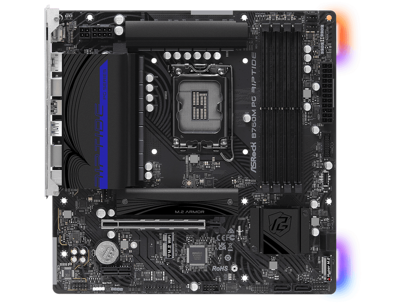 ASRock B760M PG Riptide Intel B760 mATX Alaplap