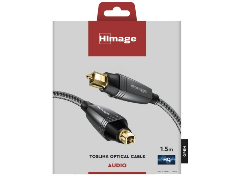 HImage optički kabel s Toslink utikačem, 1,5 m (HIATOSL15MMG)