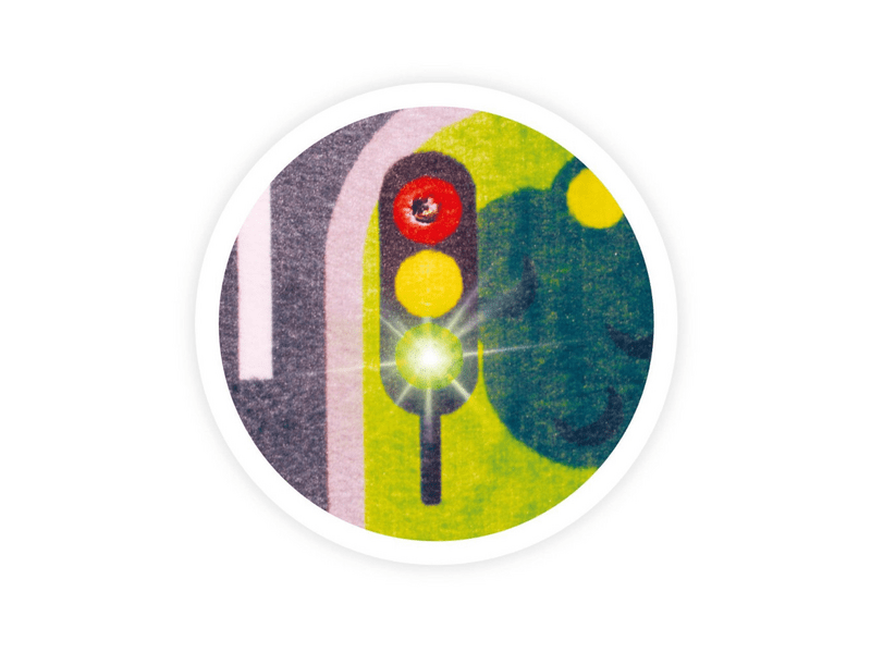 Buki Autópálya szőnyeg világítással + 3 db fém kisautóval (5702)