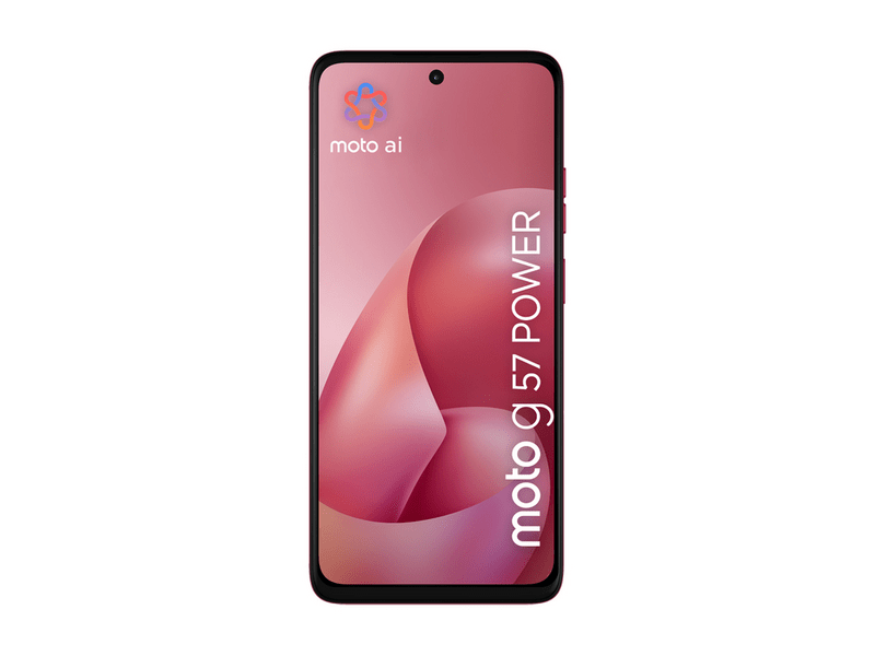 Motorola Moto G57 Power 8/256GB Okostelefon, rózsaszín