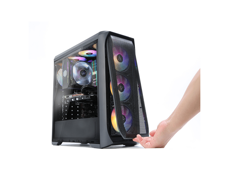 Zalman N5 MF Midi ATX Számítógépház