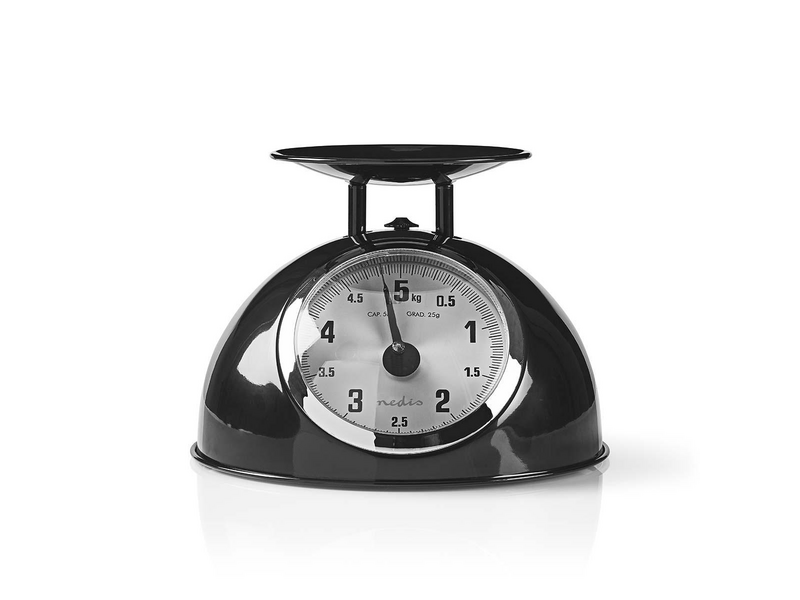 Nedis KASC110BK Retro konyhai mérleg
