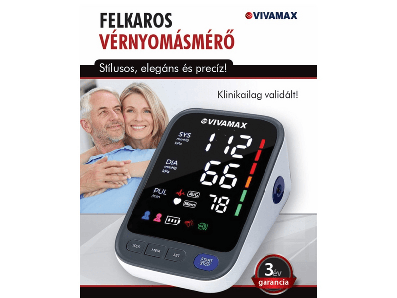 Vivamax V33 Felkaros vérnyomásmérő