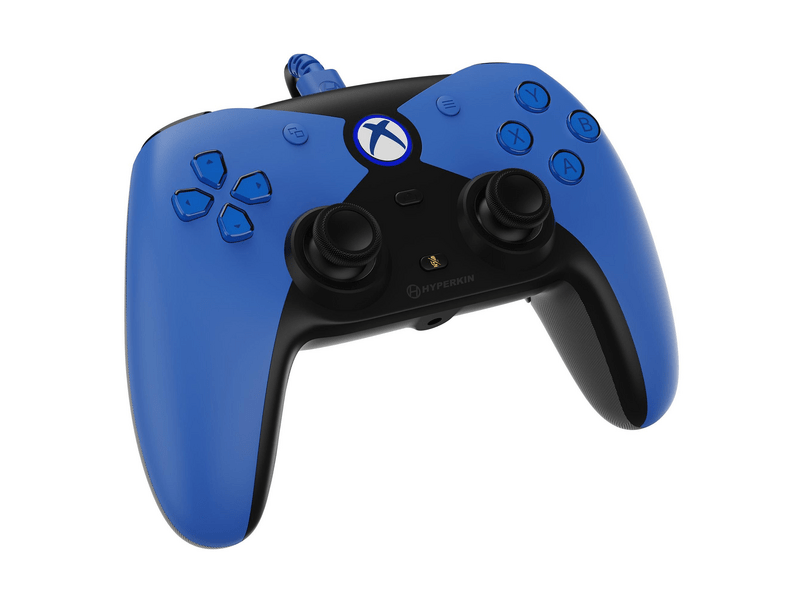 Hyperkin The Competitor Xbox/PC Vezetékes kontroller, kék (M01638-BL)