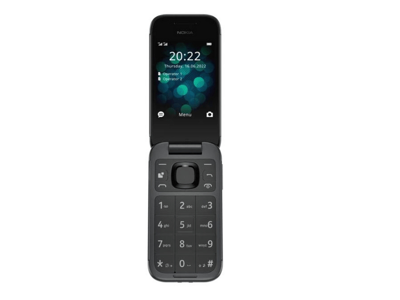Nokia 2660 Flip Mobiltelefon, fekete