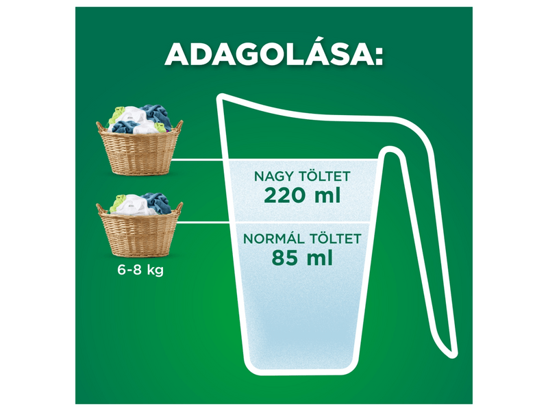 Ariel Color Mosópor 63 mosáshoz, 3.465 kg