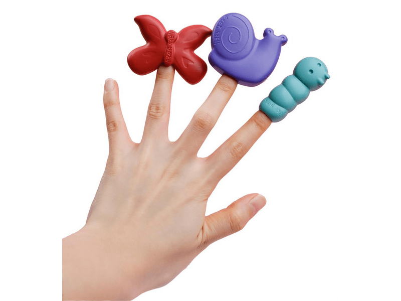 Haku Yoka Virágoskert Ujjra húzható marokkréta készlet, 6 db-os (CP233114)