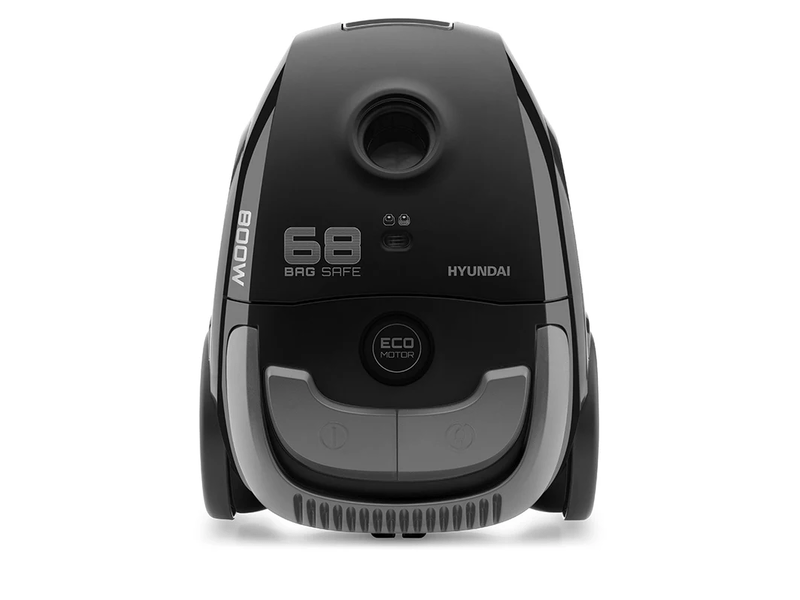 Porzsákos porszívó, fekete, 800W