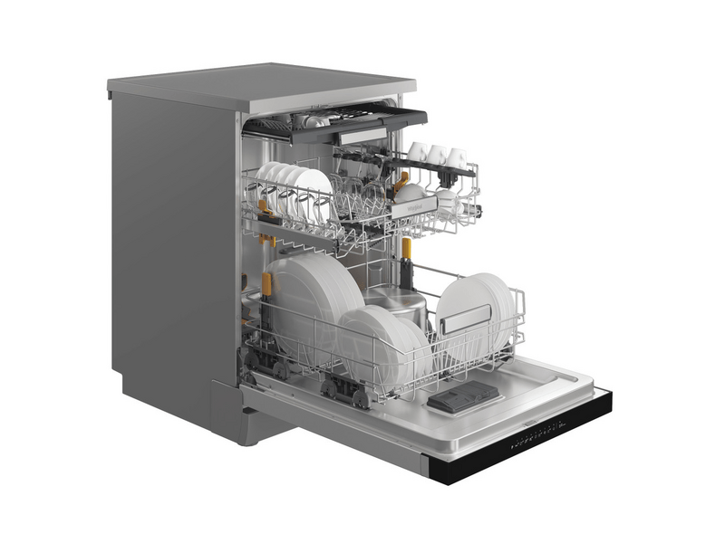 Whirlpool W7F HS61X szabadonálló mosogatógép