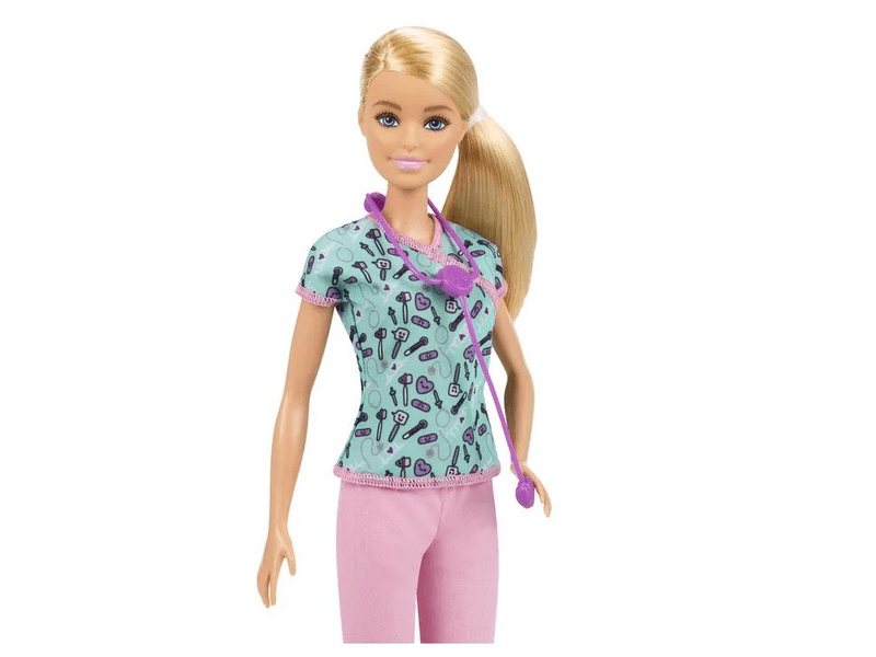 Barbie karrierista babák: Szőke nővér (DVF50 GTW39)