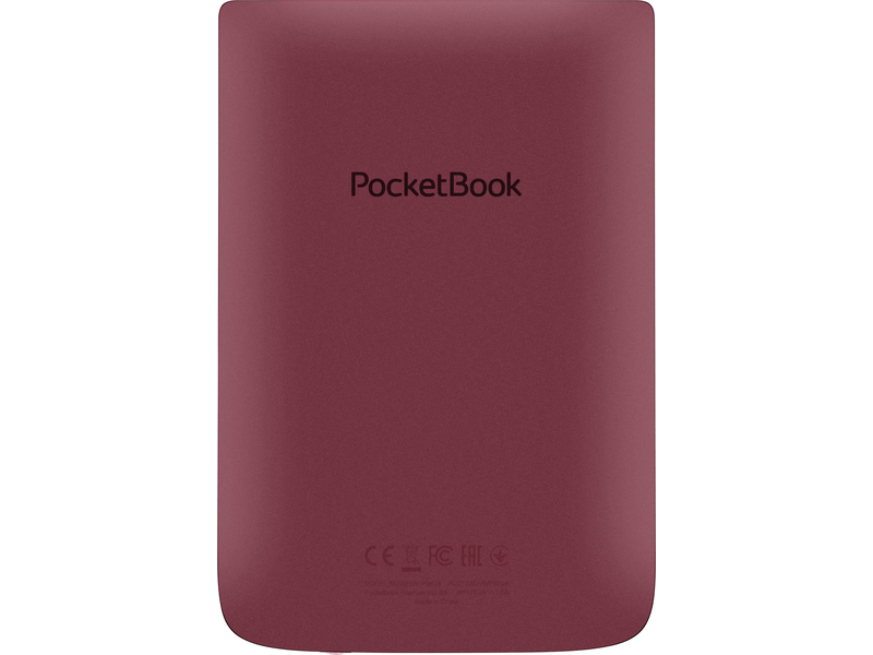PocketBook Touch Lux 5 E-Book olvasó, rubinvörös (628-R-WW)