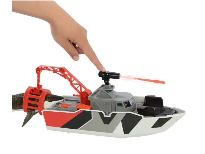Matchbox Jurassic World Mosasaurus Mentőhajó (JGG61)