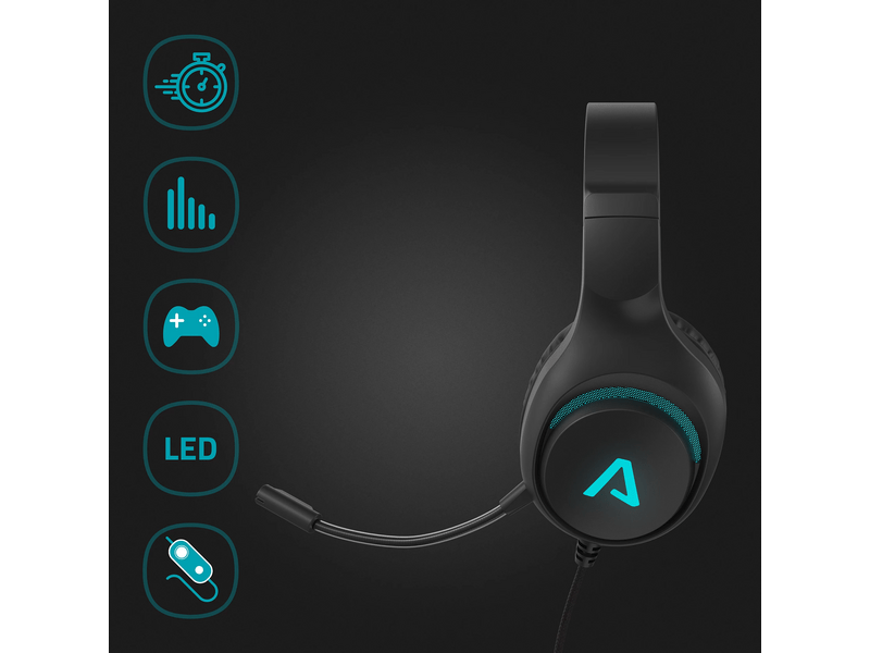 LAMAX Heroes Guard1 Gamer fejhallgató